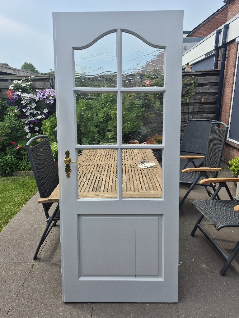 Massief houten deur, Ophalen, Gebruikt, 80 tot 100 cm, Binnendeur