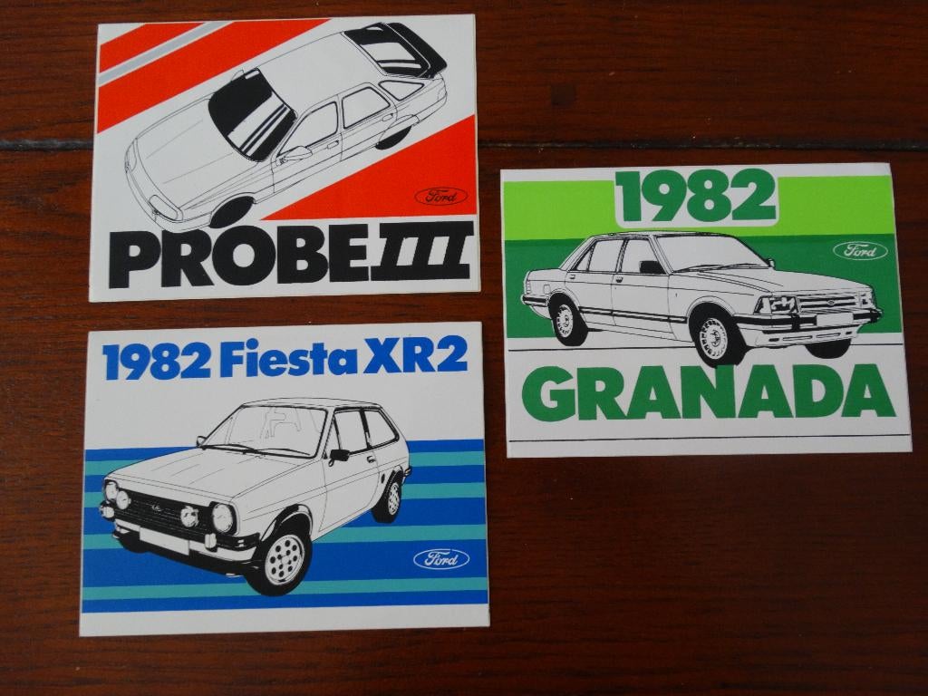 sticker  ford fiesta xr2  2, Ophalen, Zo goed als nieuw