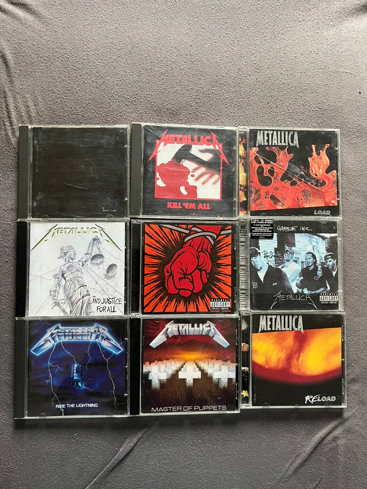 9x Metallica Album op CD, Ophalen of Verzenden, Zo goed als nieuw