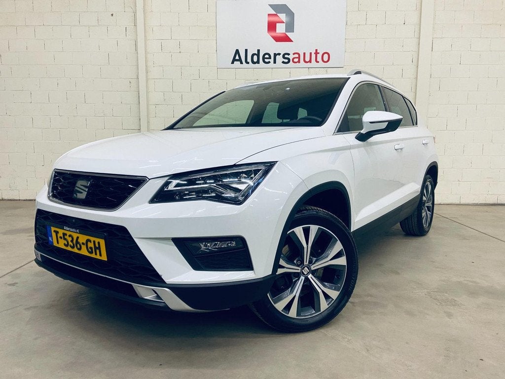 Seat Ateca 1.4 EcoTSI Xcellence 360 Keyless Carplay LED, Auto's, Stof, Gebruikt, 4 cilinders, 150 pk