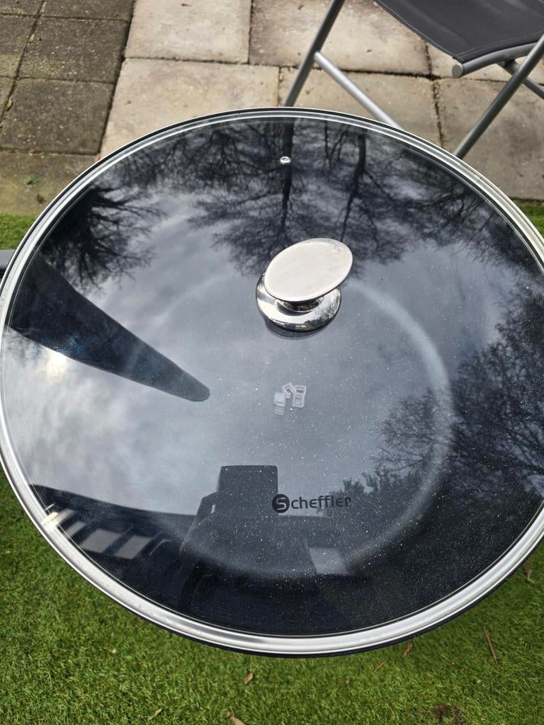 Grote Scheffler pan, Ophalen of Verzenden, Zo goed als nieuw, Overige materialen, Koekenpan of Braadpan