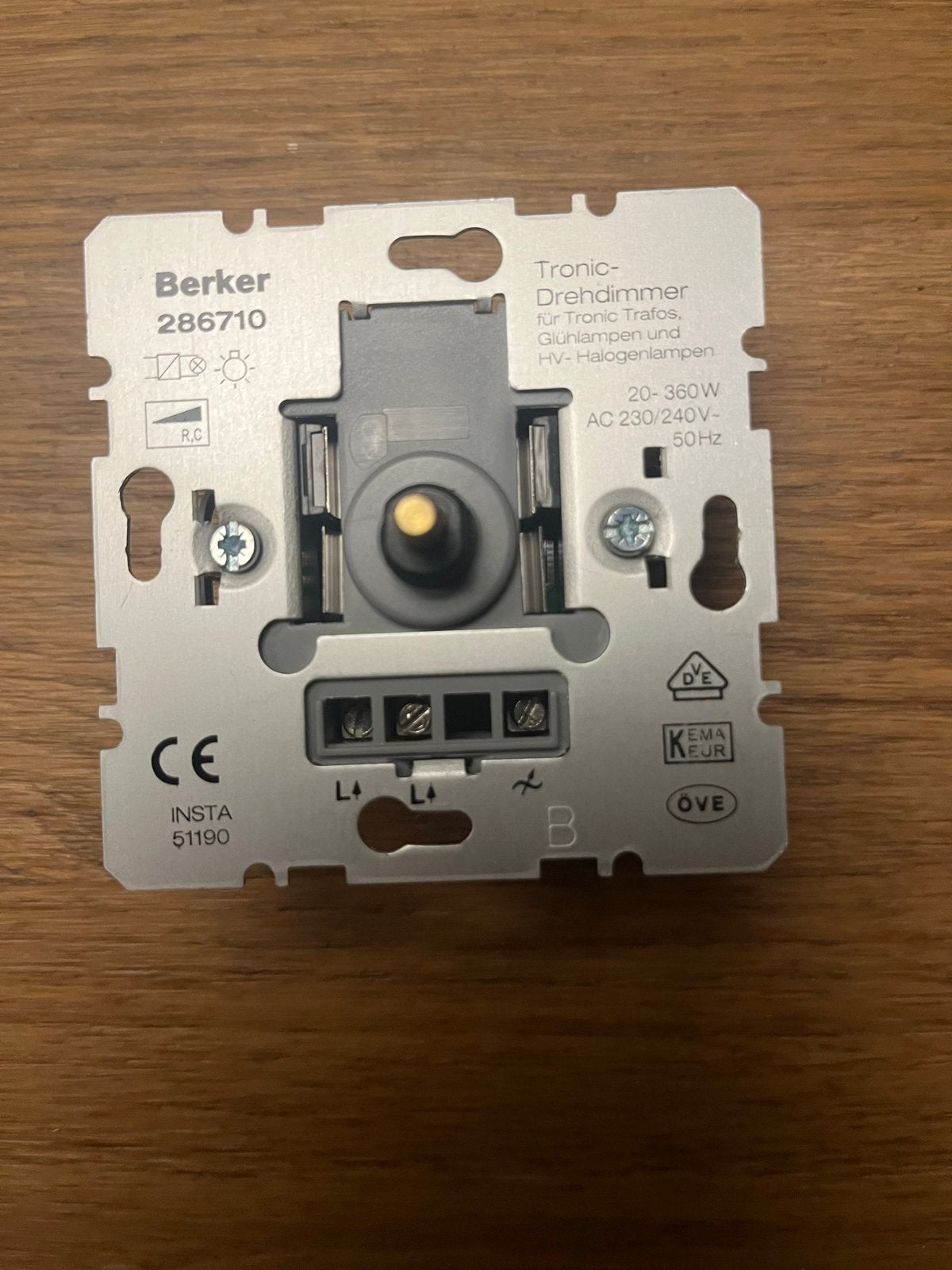 Berker halogeendimmer, Ophalen of Verzenden, Zo goed als nieuw, Berker, Dimmer