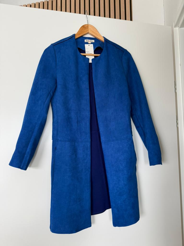 Lulu love jas/vest - nieuw - maat S/M, Kleding | Dames, Ophalen of Verzenden, Nieuw, Maat 36 (S), Blauw