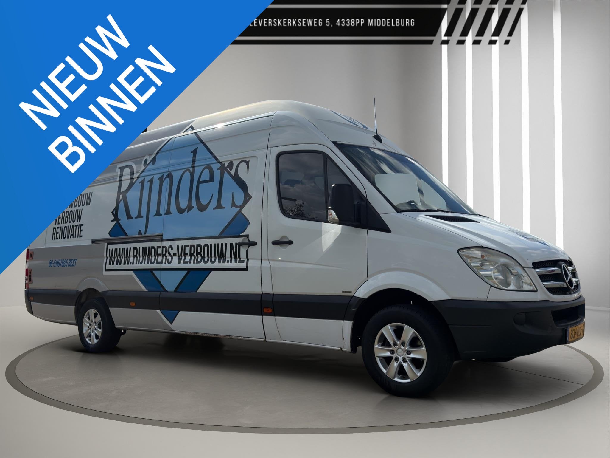 Mercedes-Benz Sprinter 311 2.2 CDI L4H3 XXL Laadklep Automaa, Auto's, Bestelauto's, Gebruikt, 2800 kg, Bedrijf, Euro 4