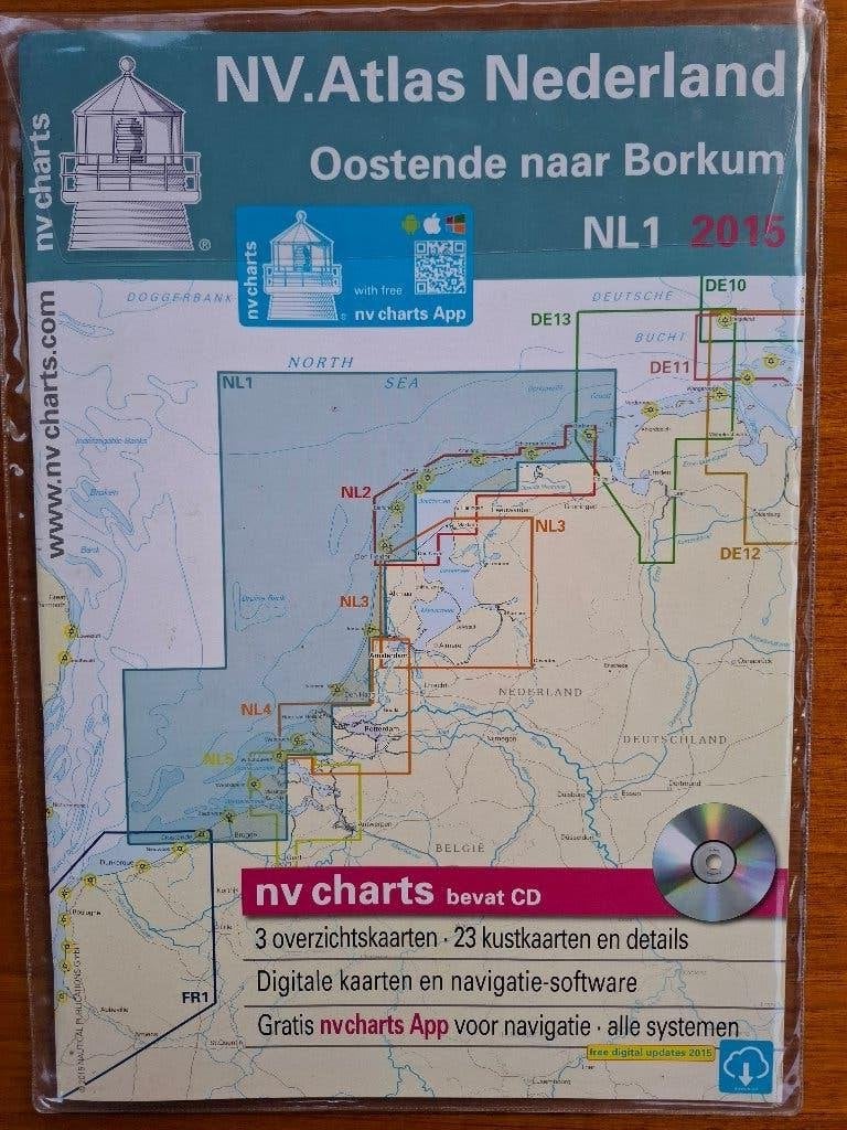 Diverse zeekaarten NV Verlag, Ophalen of Verzenden, Gebruikt, Kaartplotter of Fish Finder