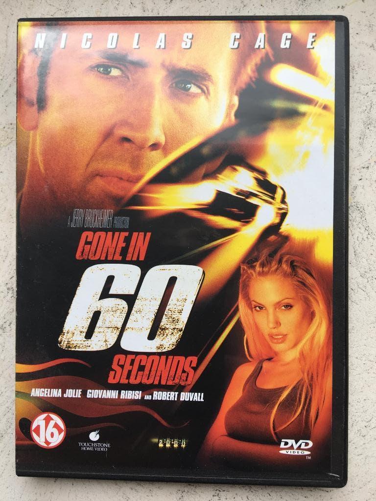 Gone in 60 Seconds DVD met Angelina Jolie en Nicolas Cage, Cd's en Dvd's, Dvd's | Actie, Vanaf 16 jaar, Ophalen of Verzenden, Zo goed als nieuw