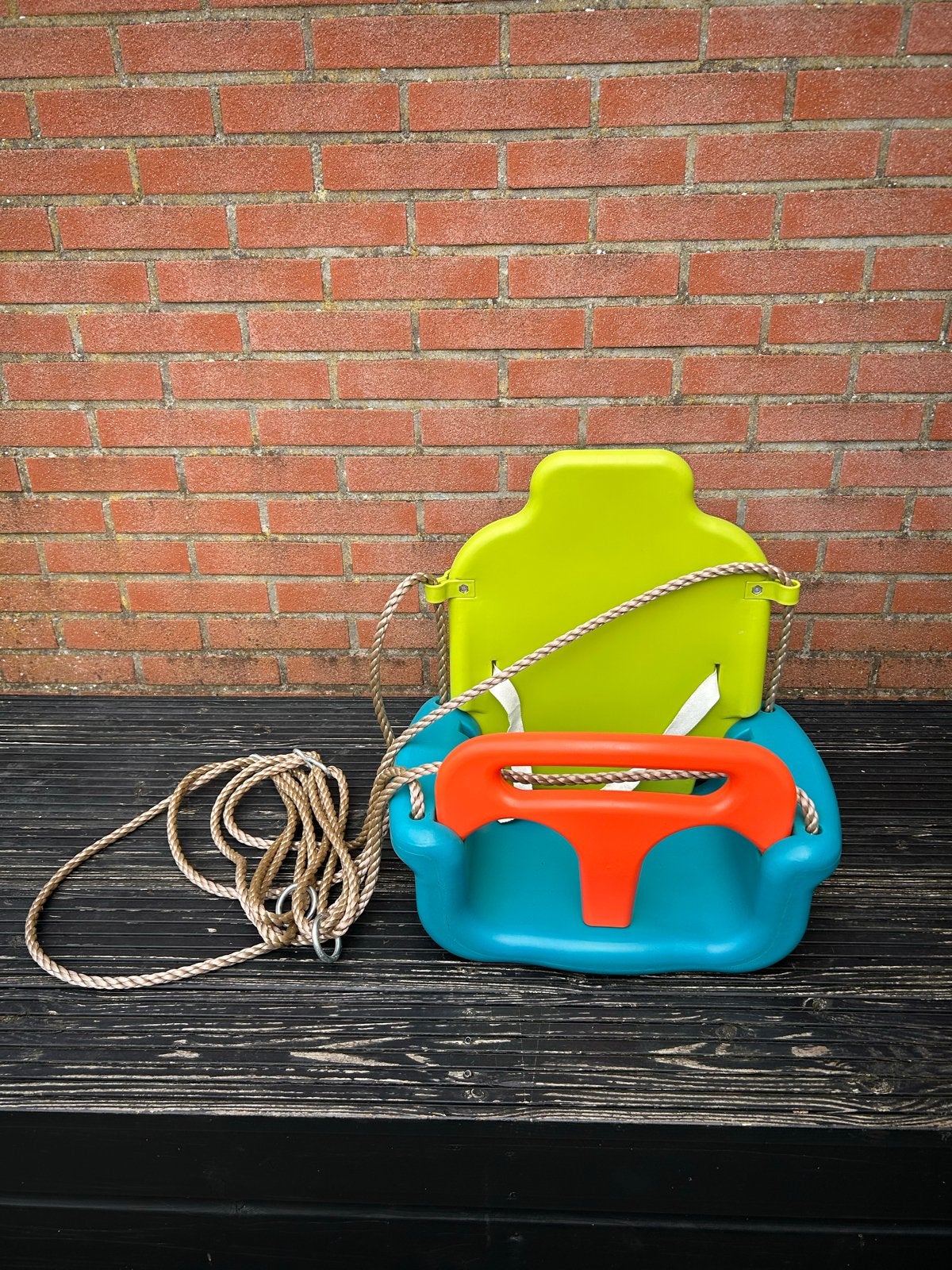 Schommelzitje voor baby's en peuters, kleurrijk, Kinderen en Baby's, Ophalen of Verzenden, Gebruikt, Schommel