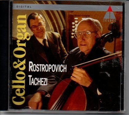 Cello & Orgel - Mstislav Rostropovich, Herbert Tachezi, Kamermuziek, Ophalen of Verzenden, Zo goed als nieuw, Barok