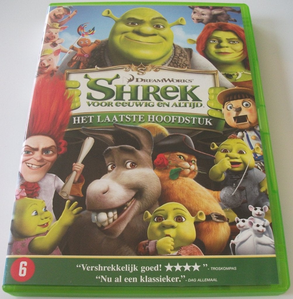 Dvd *** SHREK 4 ***, Avontuur, Nederlands, Ophalen of Verzenden, Zo goed als nieuw