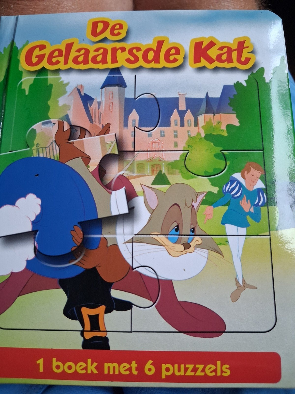 de gelaarsde kat, Ophalen of Verzenden, Zo goed als nieuw, Van gool, 3 tot 4 jaar