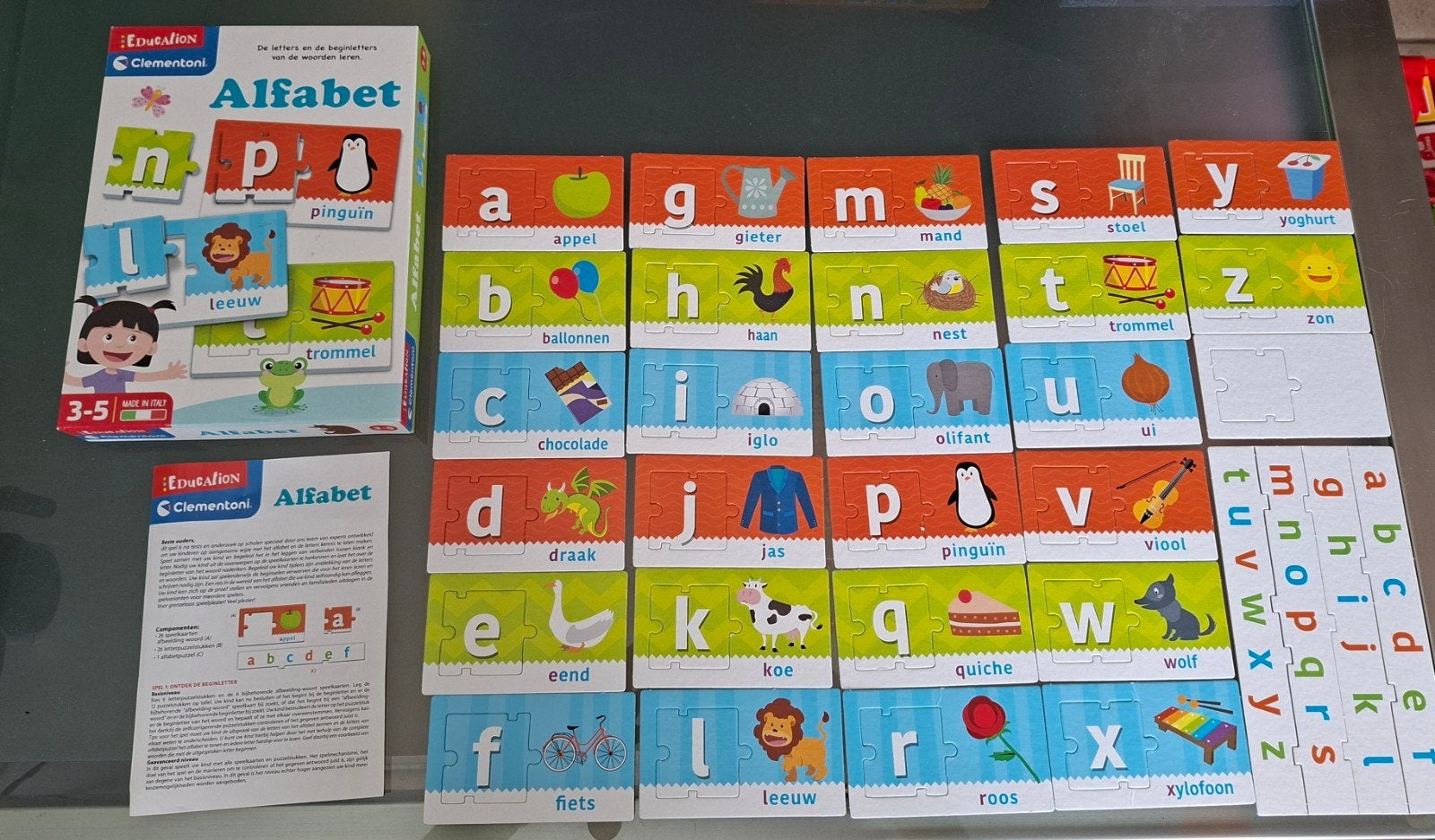 Clementoni alfabet education beginletters van de woorden, Kinderen en Baby's, Speelgoed | Educatief en Creatief, Ophalen of Verzenden
