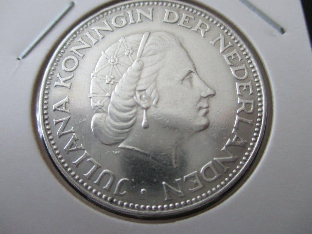 Rijksdaalder 1959, Koningin Juliana, Zilver, Ophalen of Verzenden, Losse munt
