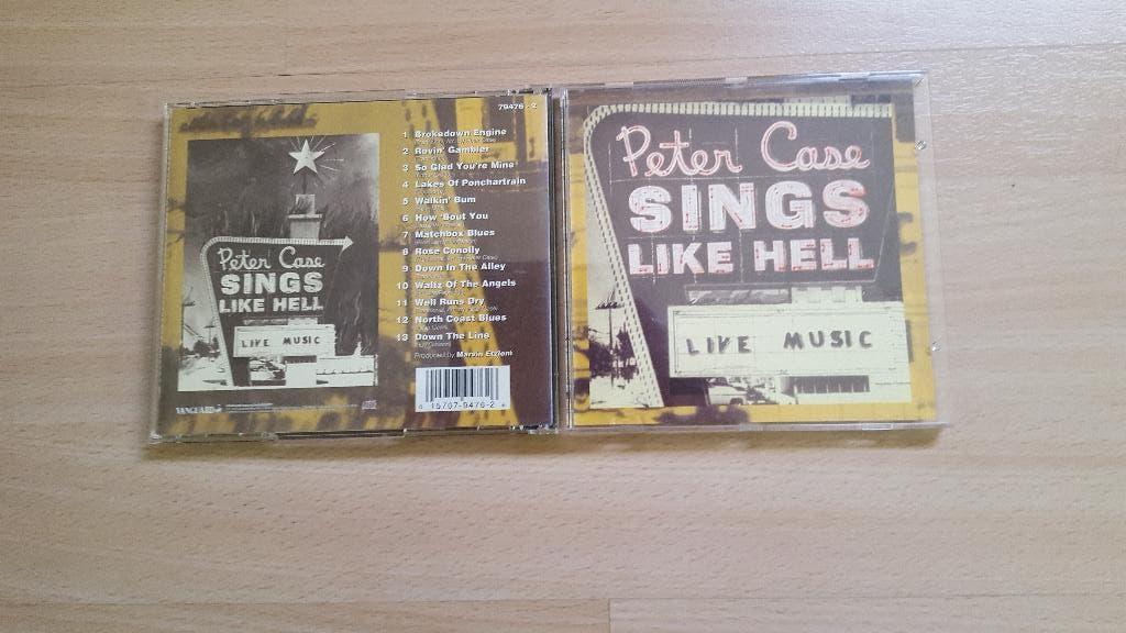 Peter Case-Sings like Hell CD, Ophalen of Verzenden, 1990 - 1999, Zo goed als nieuw