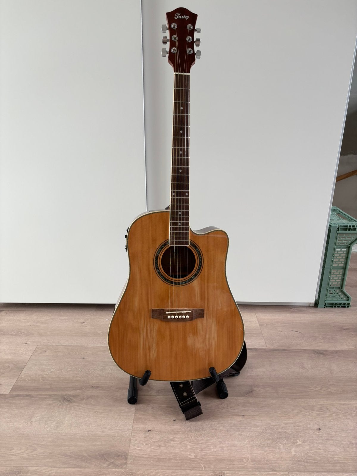 Fazley FE118CN elektrisch-akoestische westerngitaar, Ophalen, Zo goed als nieuw, Western- of Steelstringgitaar
