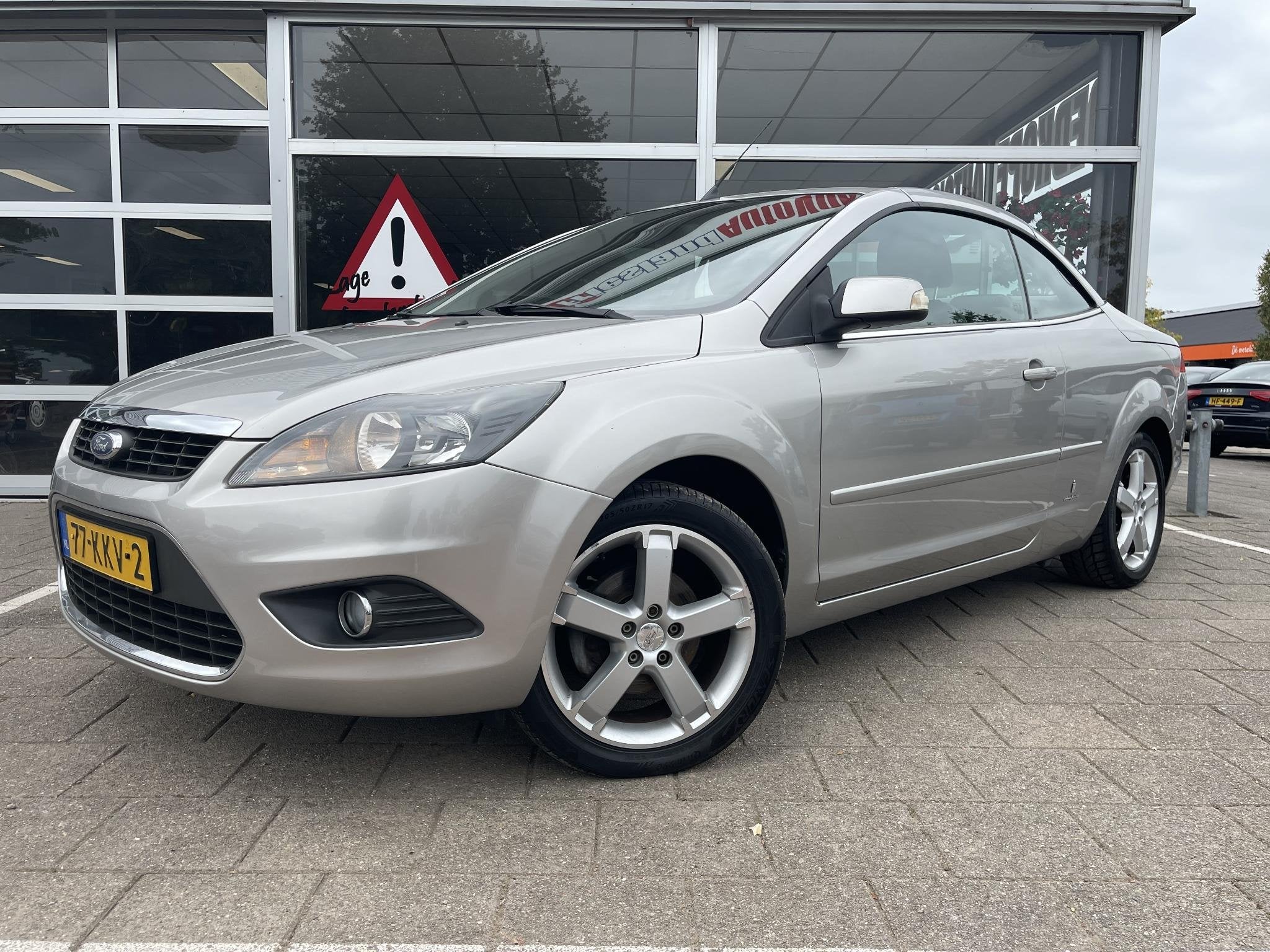 Ford Focus Coupé-Cabriolet 1.6 Titanium /Cruise/Stoelverw/N, Auto's, 1596 cc, Gebruikt, 4 cilinders, 4 stoelen