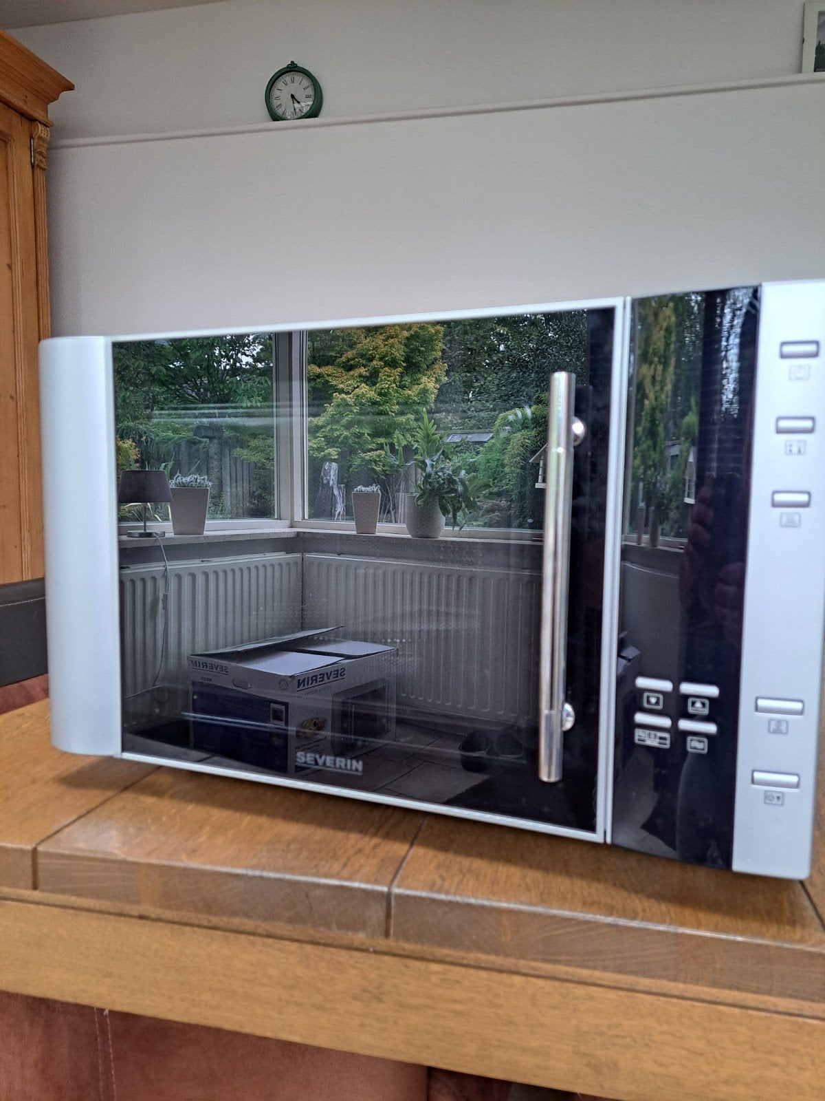 Combimagnetron met Grill en Hete Lucht - 30L, Ophalen, Combimagnetron, 60 cm of meer, Zo goed als nieuw