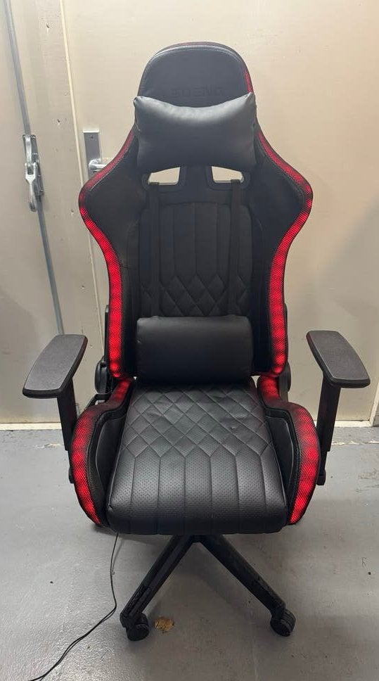 Legend Gaming Stoel met RGB Verlichting, Ophalen, Overige merken, Zo goed als nieuw, PC