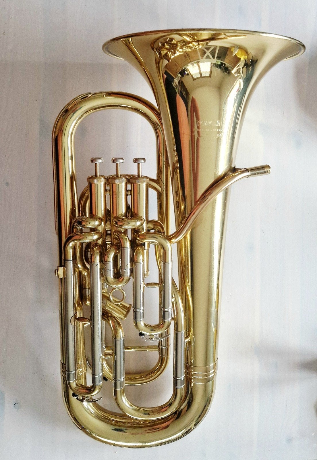 Euphonium Yamaha YEP642, Ophalen of Verzenden, Gebruikt, Euphonium of Tenortuba, Met koffer of draagtas