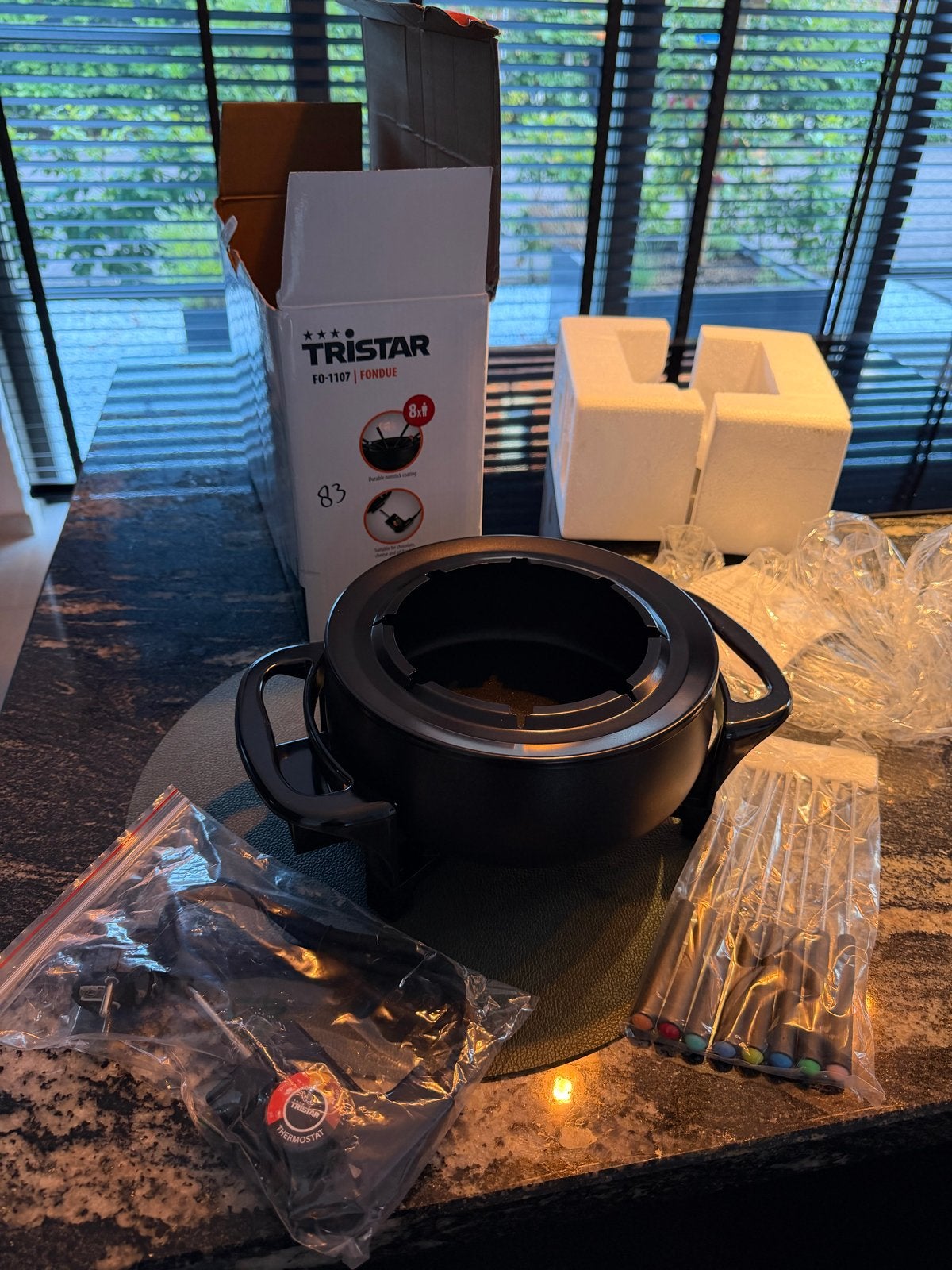 Tristar fondue set - nieuw, nooit gebruikt, Ophalen, Nieuw, Elektrisch, Fondueset