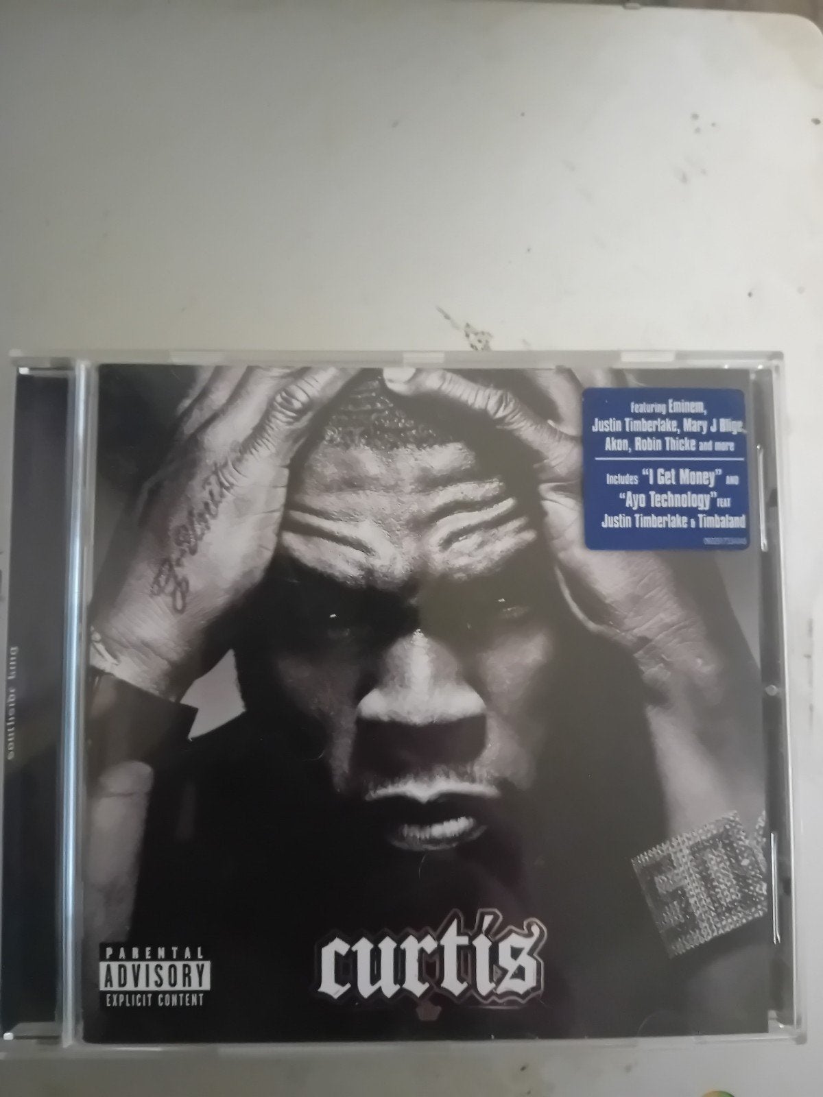 50 Cent - Curtis CD (feat. Eminem, Justin Timberlake), Ophalen of Verzenden, Gebruikt, Album, Inclusief doosje