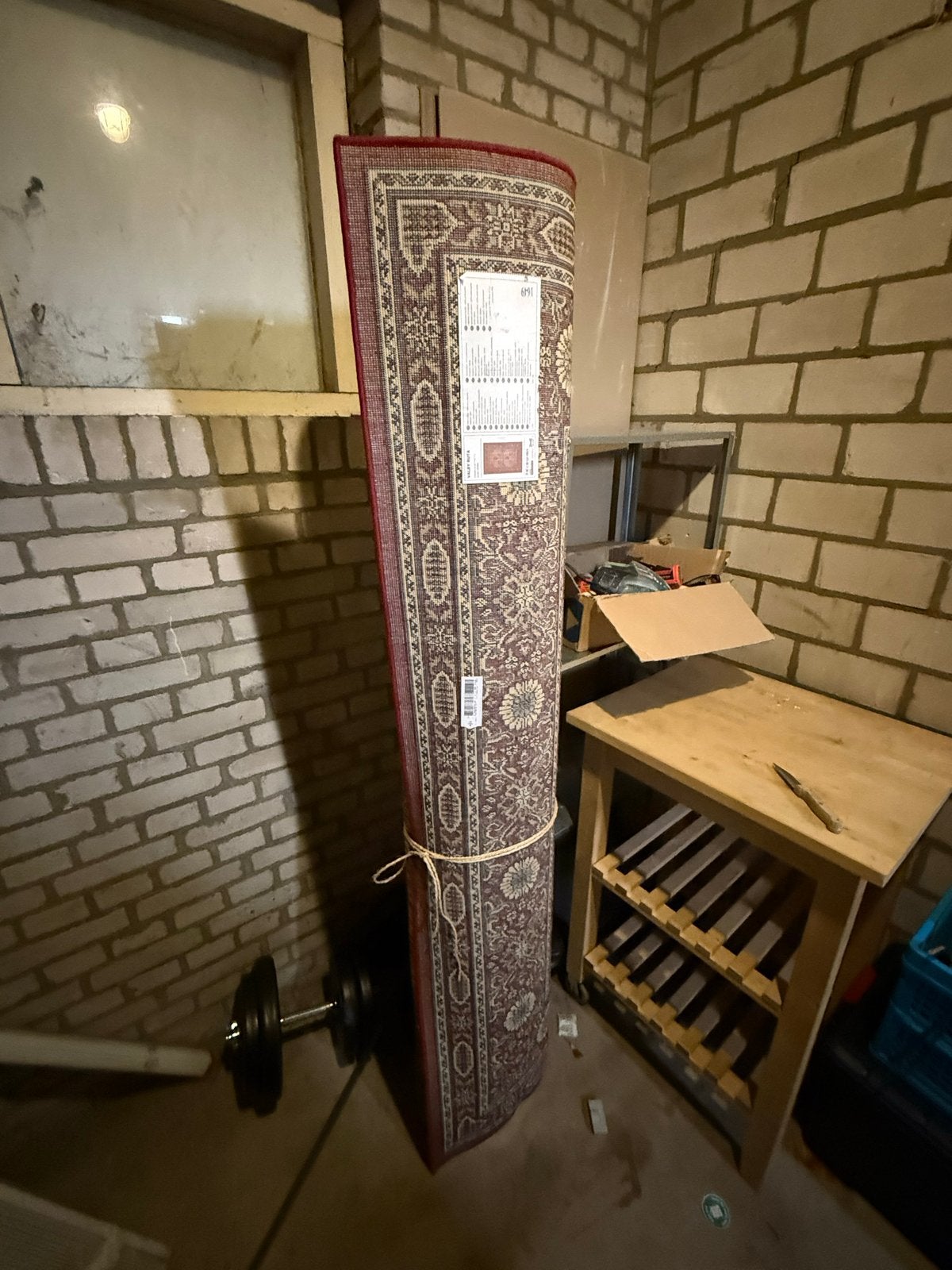 Ikea valby ruta, Huis en Inrichting, Stoffering | Tapijten en Kleden, Ophalen, 50 tot 100 cm, Rechthoekig, Rood
