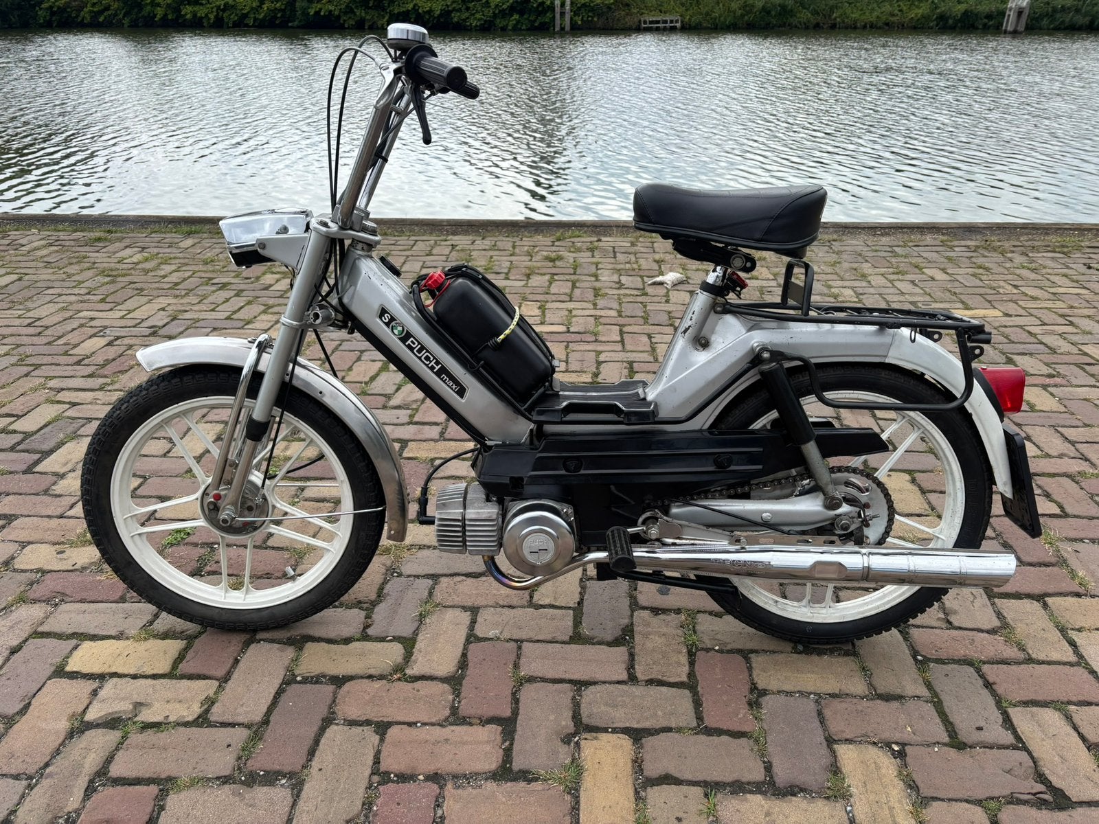 Puch Maxi S met matching numbers, Ophalen, Maximaal 45 km/u, Zo goed als nieuw, 1 versnellingen