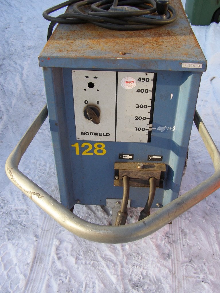 Norweld elektroden lasapparaat, 450 Ampere, Doe-het-zelf en Verbouw, Gereedschap | Lasapparaten, Ophalen, Gebruikt, 250 ampère of meer