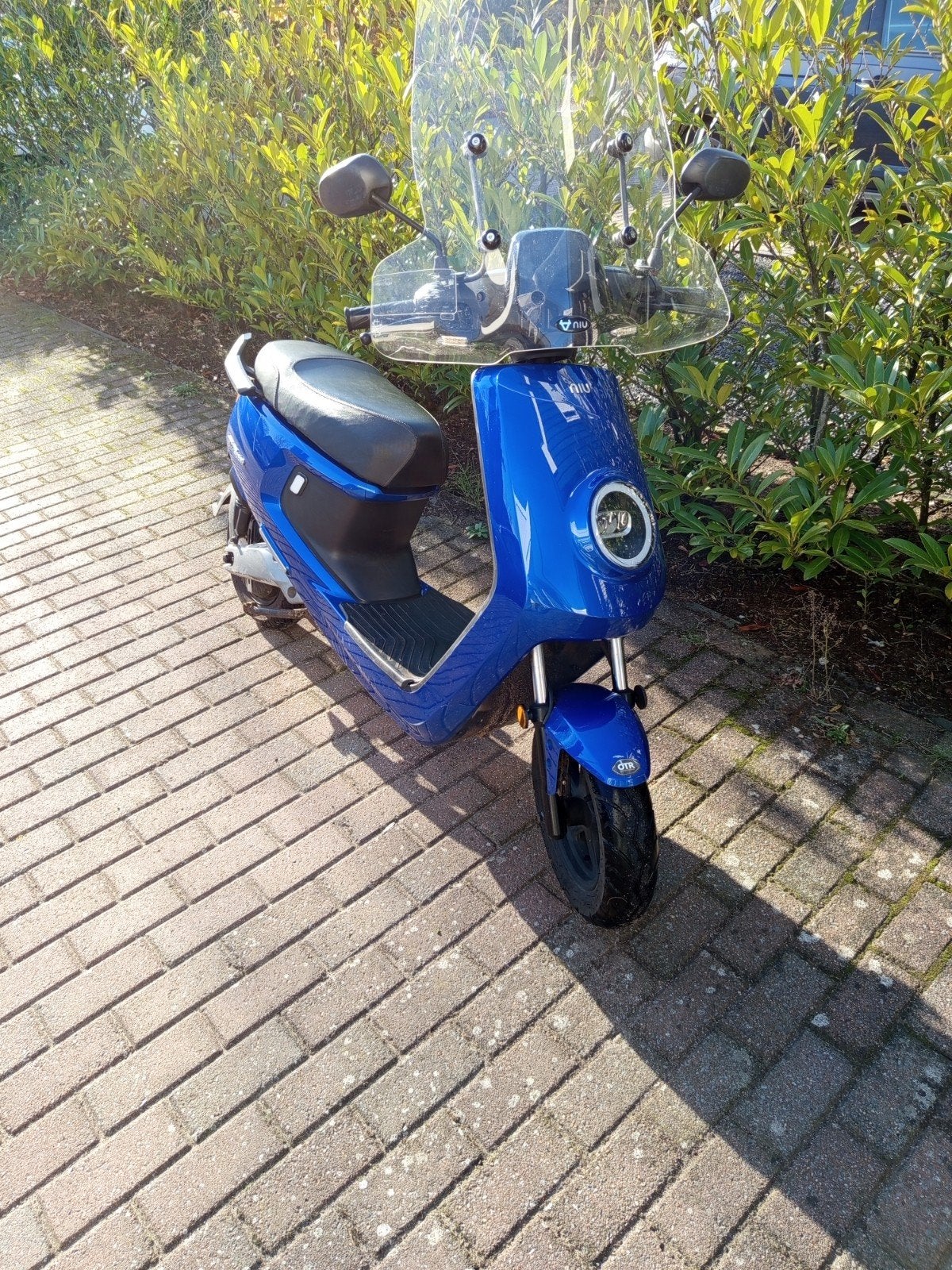 Niu Elektrische Scooter - Blauw 25km/h, Fietsen en Brommers, Scooters | Overige merken, Ophalen, Elektrisch, Maximaal 25 km/u