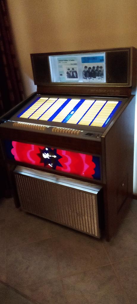 Jukebox Harting 140 1968 teab, Ophalen, Gebruikt, 1960 tot 1970, Overige merken