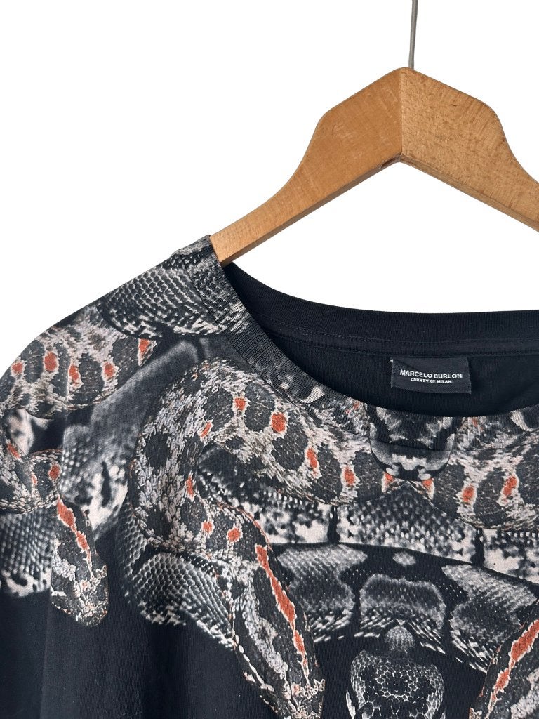 Marcelo Burlon shirt S, Zwart, Nieuw, Ophalen of Verzenden