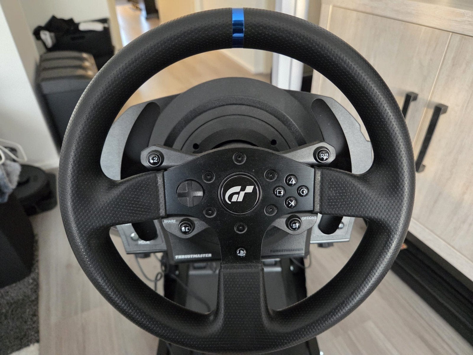 Thrustmaster  t300 rs gt, Spelcomputers en Games, Games | Sony PlayStation 5, Zo goed als nieuw, Racen en Vliegen, 1 speler, Vanaf 3 jaar