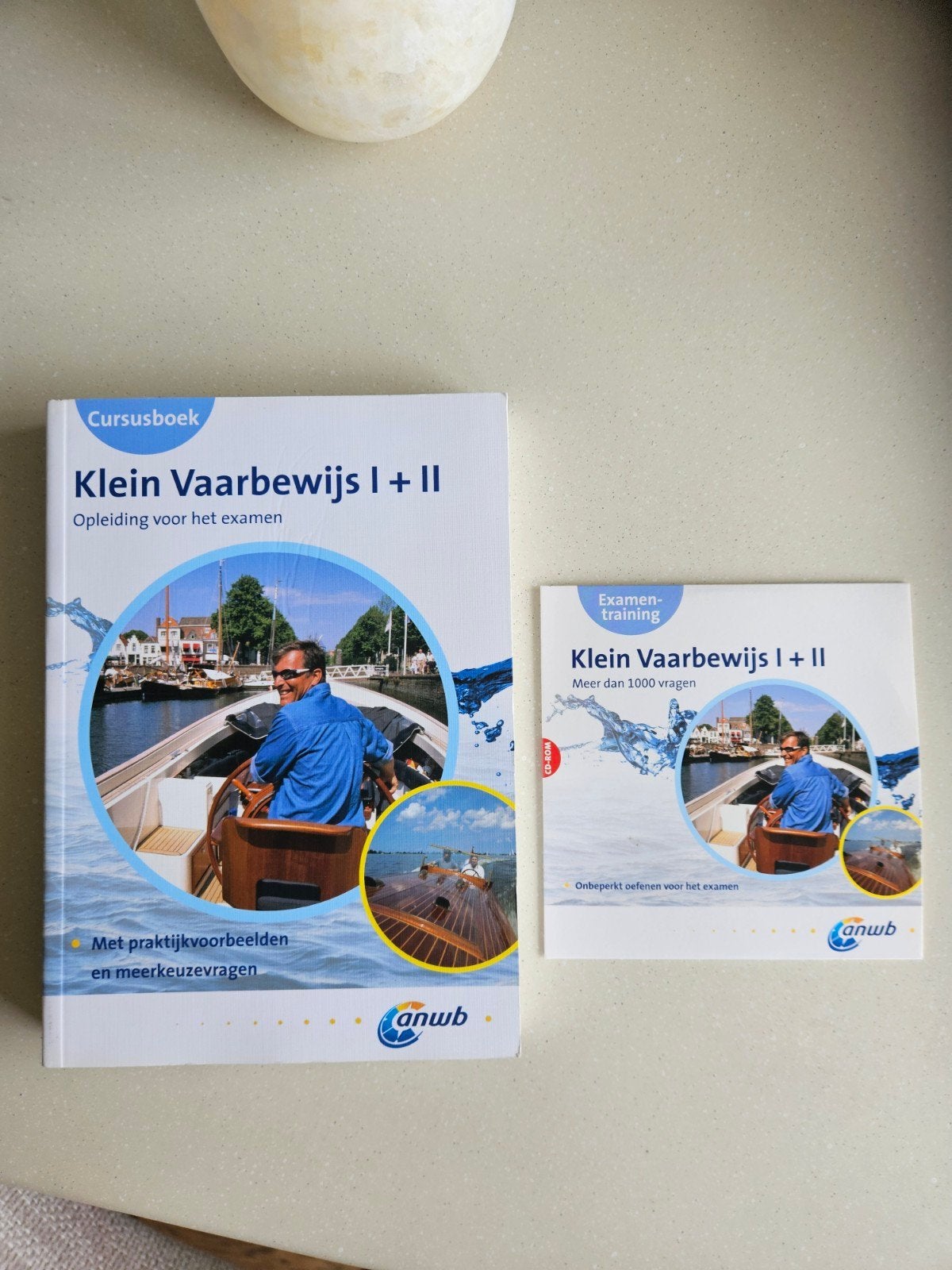 Cursusboek klein vaarbewijs  1 + 2 ANWB, Ophalen of Verzenden, Zo goed als nieuw, Watersport en Hengelsport