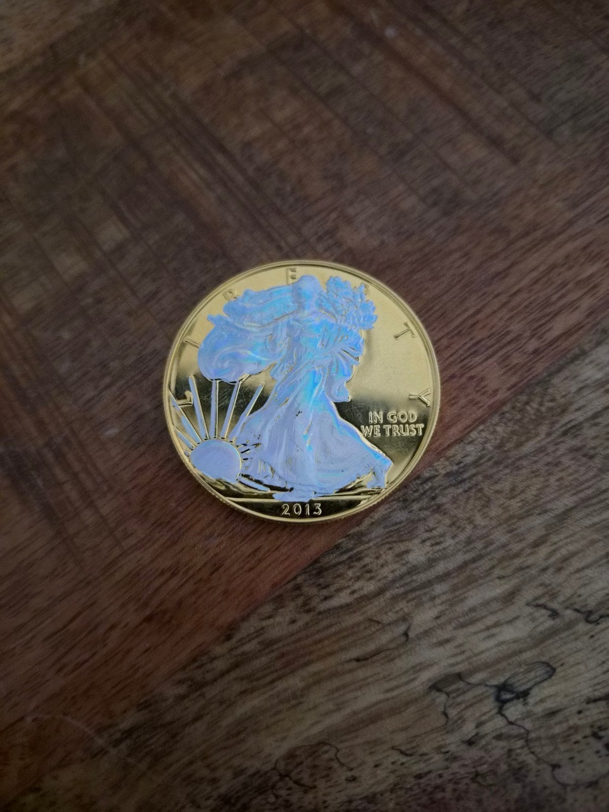 Zilveren American Eagle munt 2013 -, Ophalen of Verzenden, Zilver