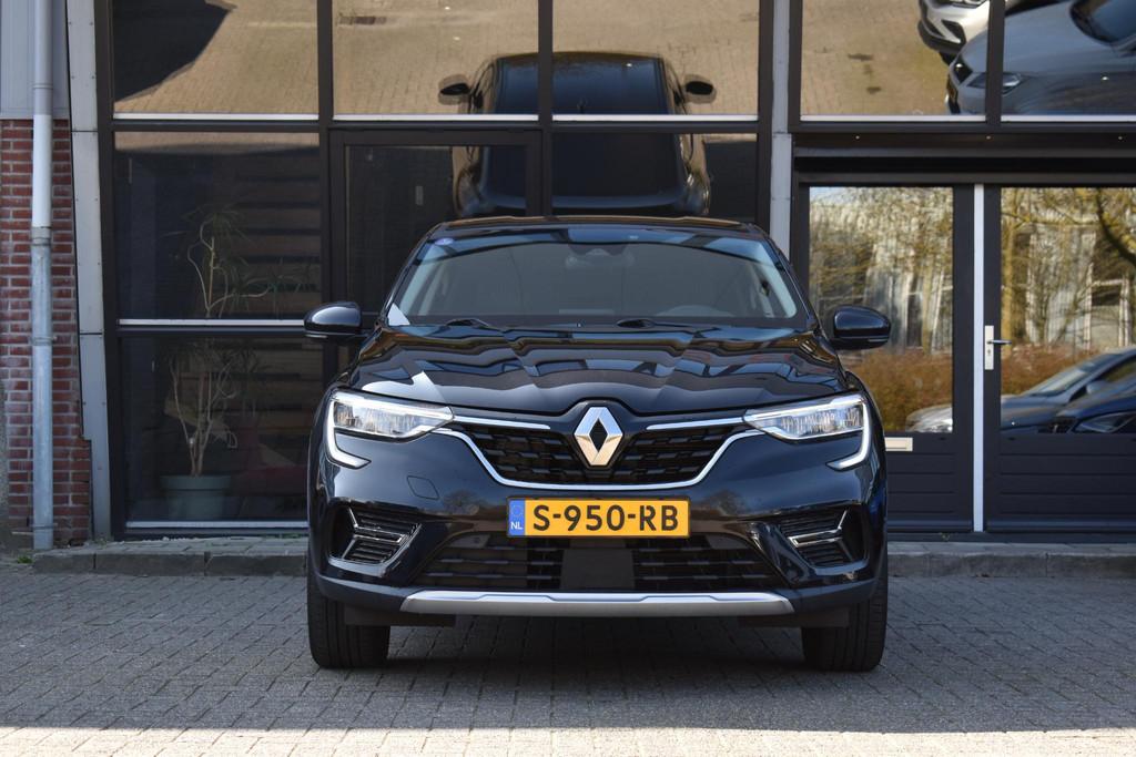 Renault Arkana 1.6 E-Tech Hybrid 145 Intens Lane Stuurvw Cam, Arkana, Gebruikt, Met garantie (alle), Leder en Stof