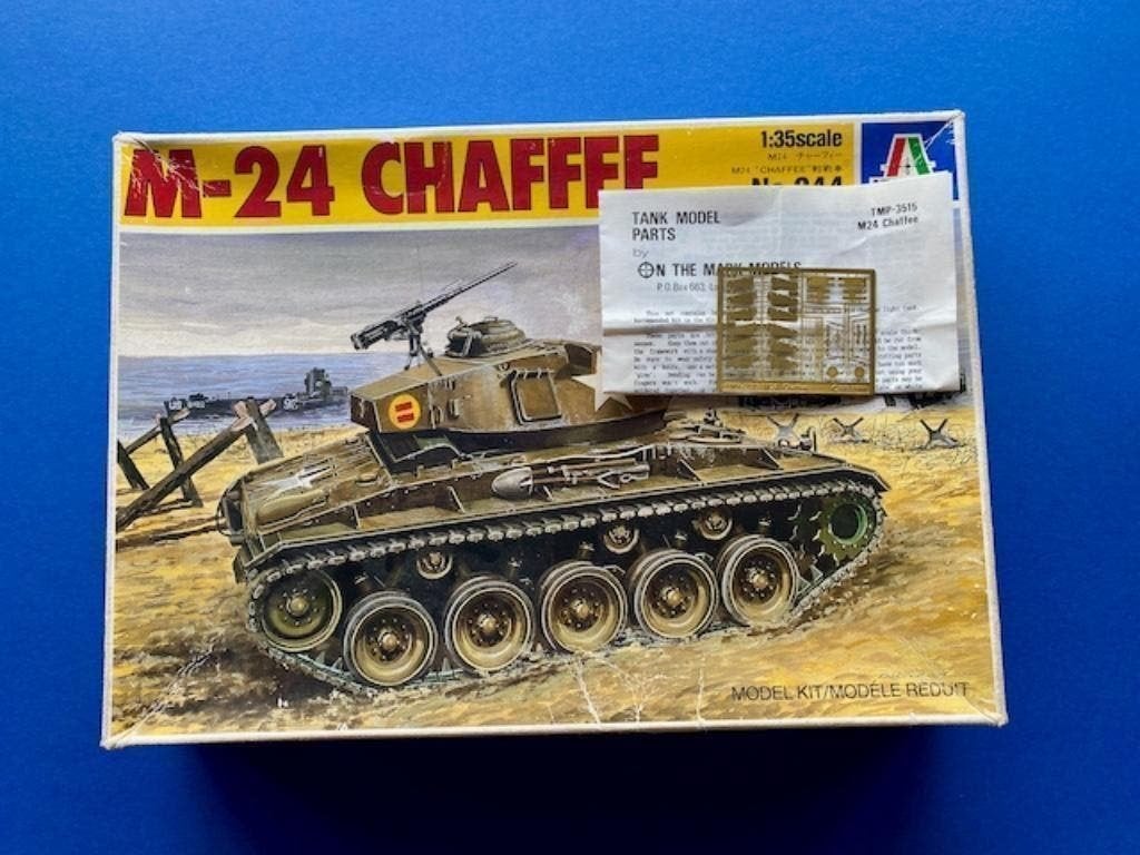 Italeri	244	M-24 Chaffee	1/35 incl PE set, Verzenden, 1:32 tot 1:50, Nieuw, Italeri