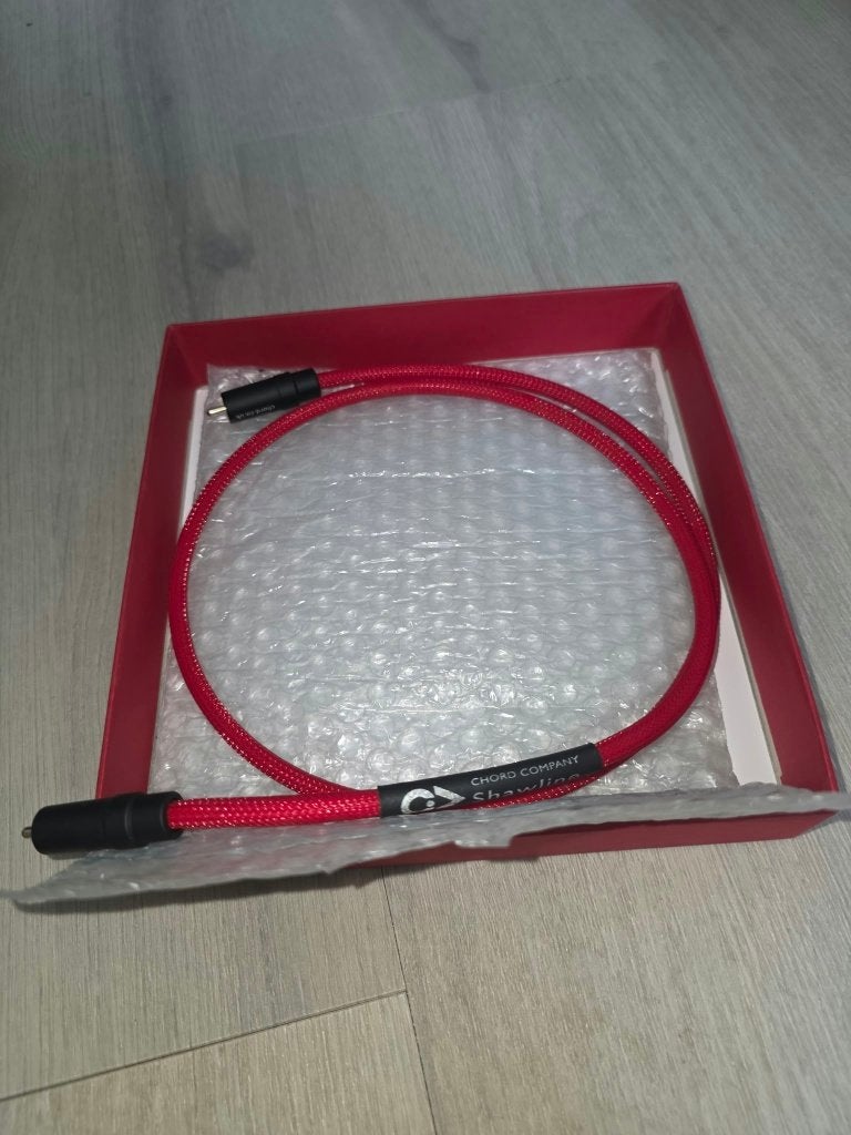 Chord Shawline - digitale coax kabel 1 meter, Audio, Tv en Foto, Audiokabels en Televisiekabels, Ophalen of Verzenden, Zo goed als nieuw