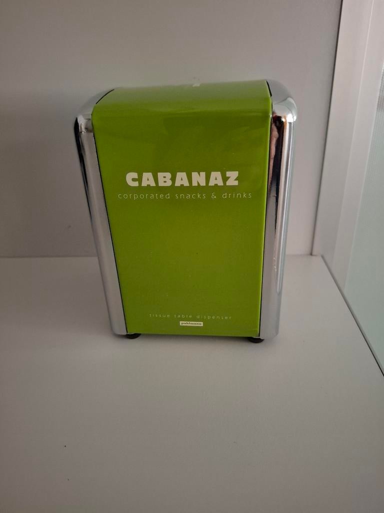 CabanaZ serveerhouder - Groen, Ophalen of Verzenden, Metaal, Overige merken, Groen