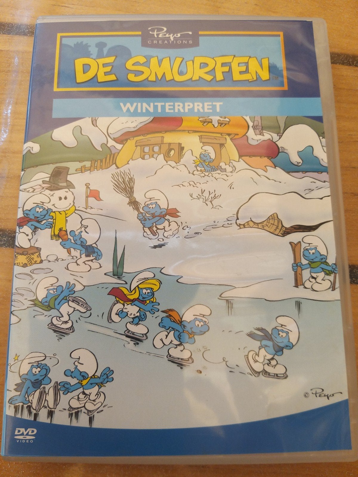 De Smurfen - Winterpret DVD, Cd's en Dvd's, Dvd's | Kinderen en Jeugd, Gebruikt, Animatie, Alle leeftijden, Film