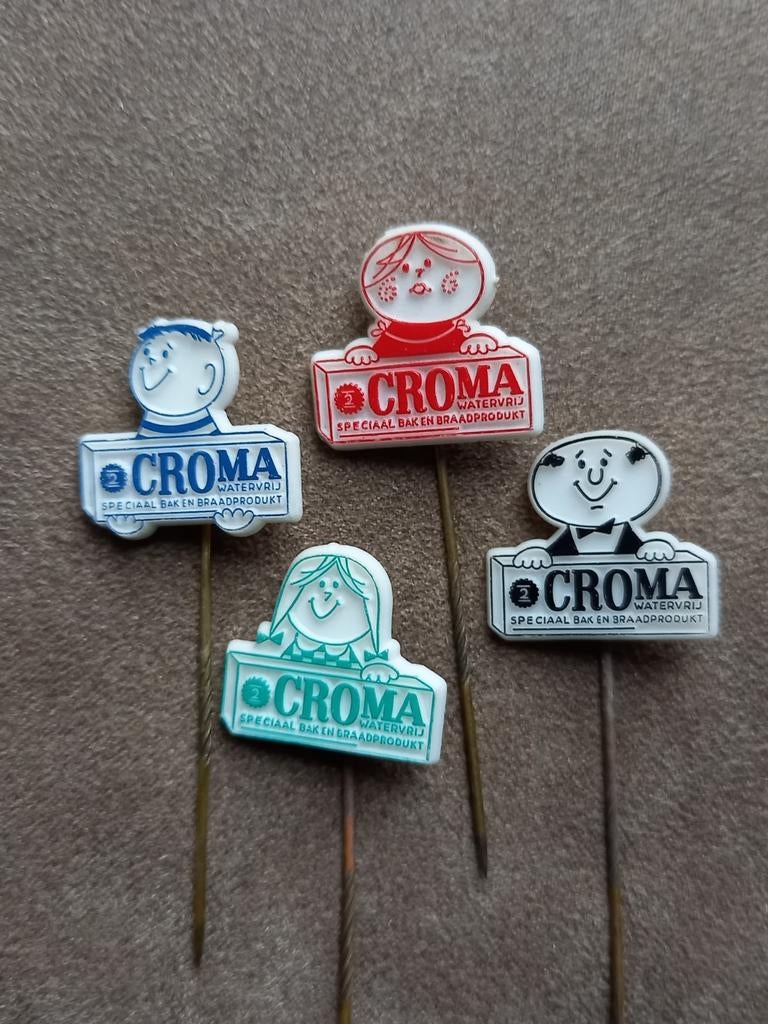 Speldjes Croma, Verzamelen, Ophalen of Verzenden, Gebruikt