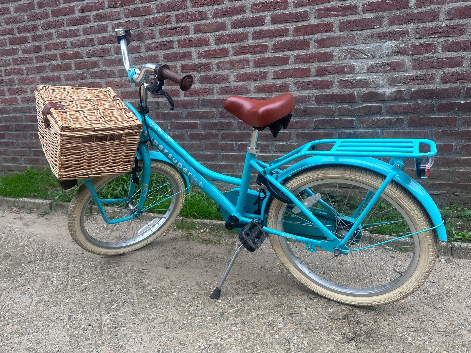 SuperSuper Cooper kinderfiets mandje, Ophalen, Gebruikt, Terugtraprem, 16 tot 20 inch