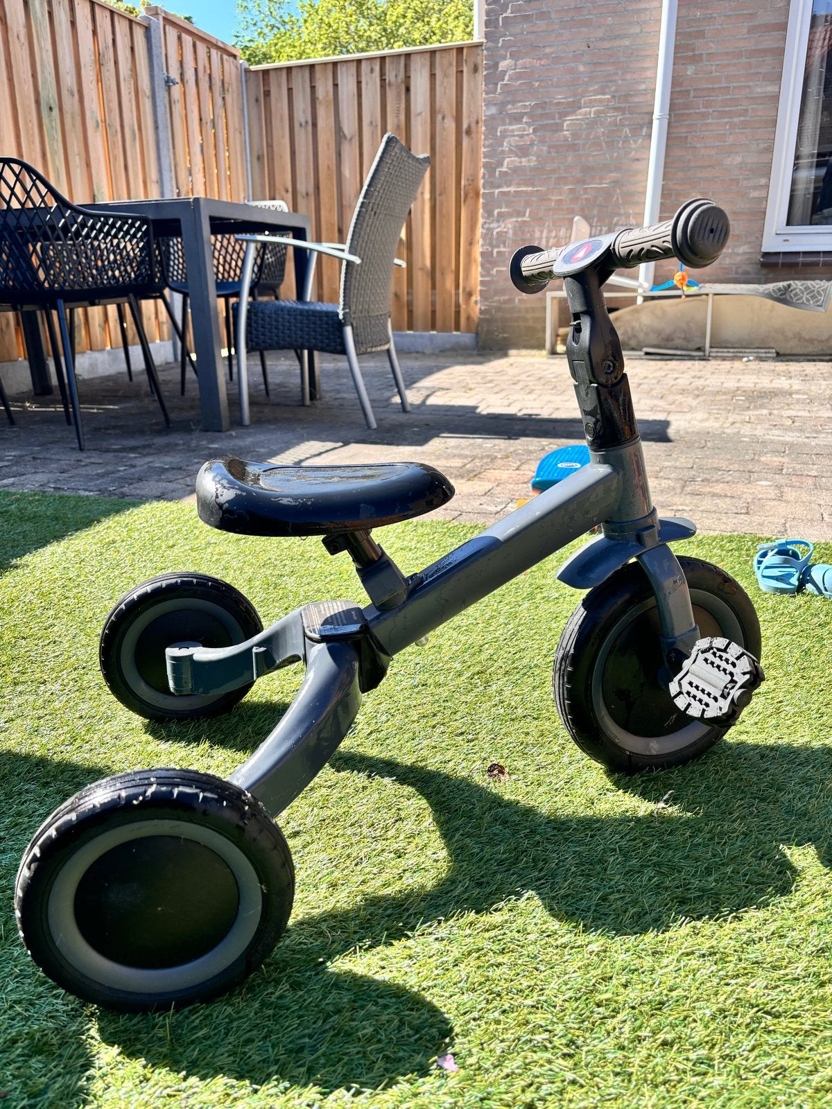 Top Mark 3-in-1 Fiets - Loopfiets, Driewieler, Fiets, Ophalen, Zo goed als nieuw, Verstelbare zitting