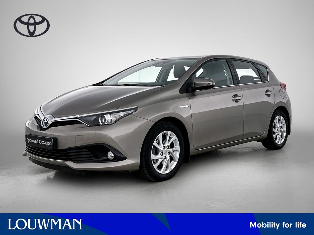 Toyota Auris 1.8 Hybrid Dynamic (bj 2016, automaat), Auto's, Toyota, Bedrijf, Te koop, Auris, ABS, Achteruitrijcamera, Airbags