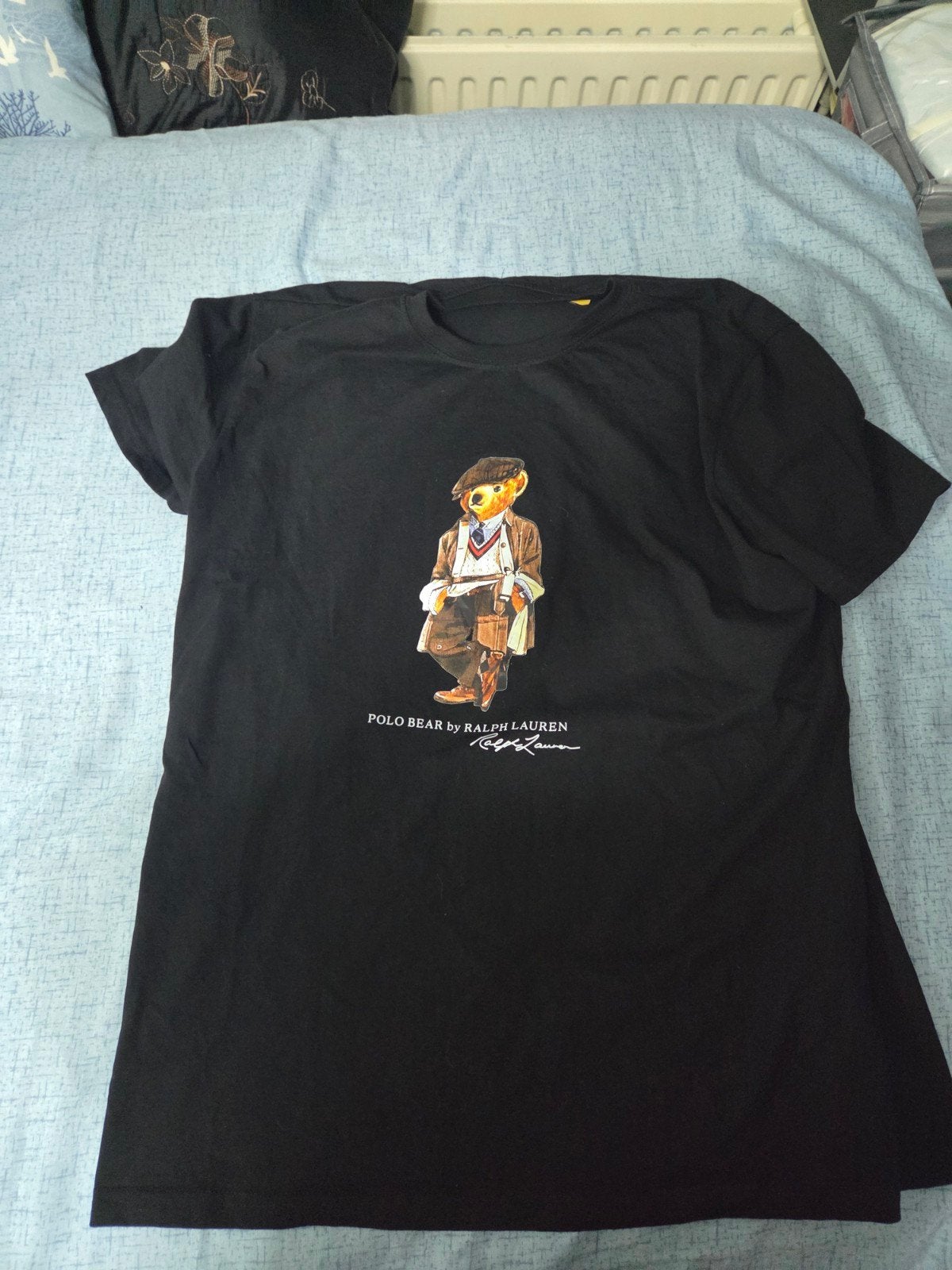 Polo Ralph Lauren T-shirt met Polo Bear print - Maat XL, Zwart, Maat 56/58 (XL), Ophalen of Verzenden, Polo Ralph Lauren