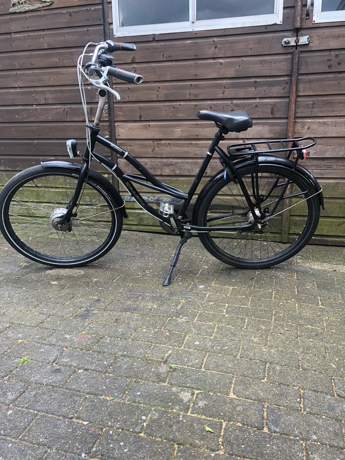 Damesfiets, Ophalen, Gebruikt