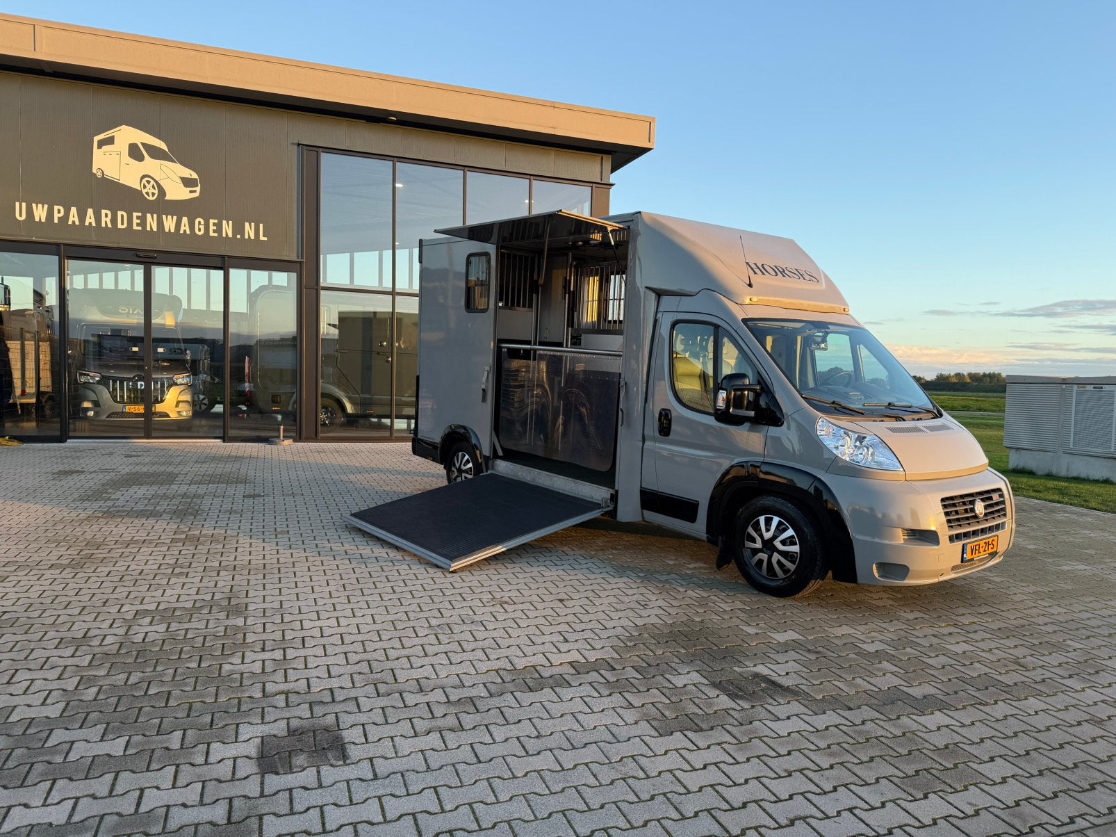 Fiat Paardenwagen hengstenuitvoering paardenvrachtwagen, Ophalen, Nieuw, Aluminium, Overige typen