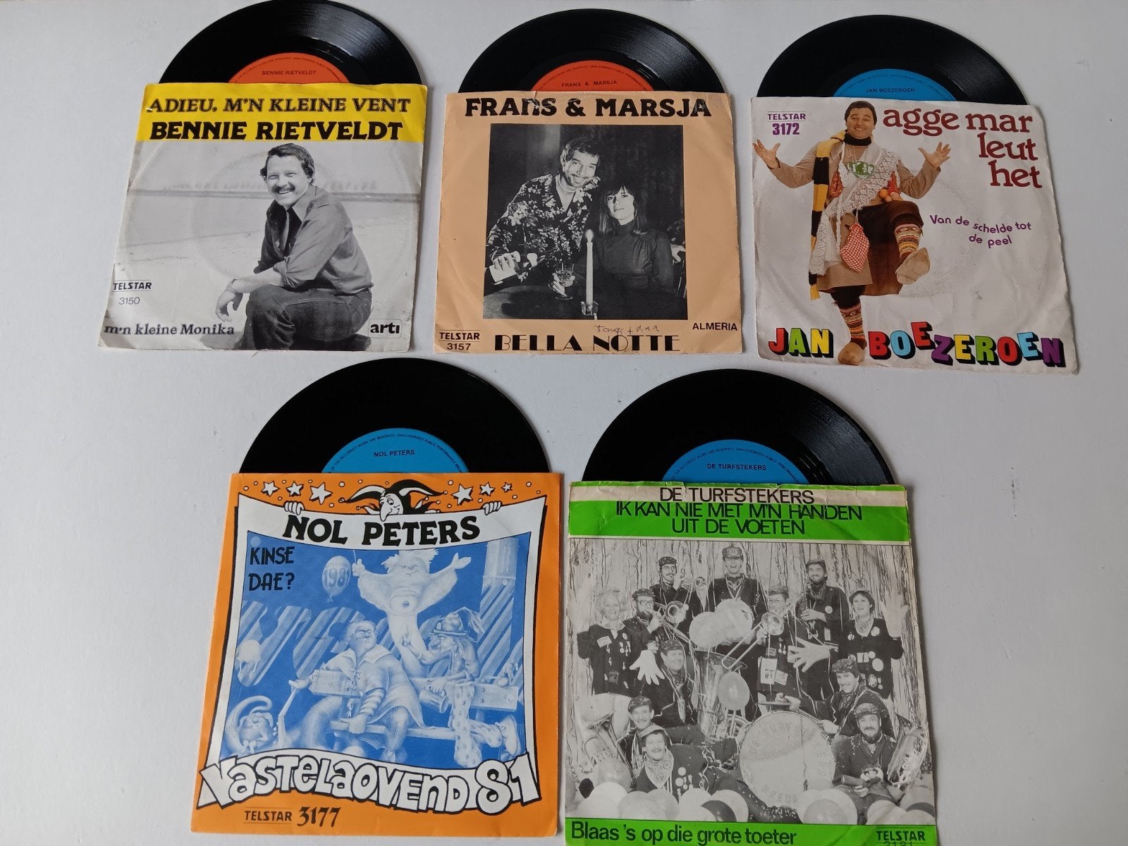 telstar singles, Cd's en Dvd's, Ophalen of Verzenden, Gebruikt, Nederlandstalig