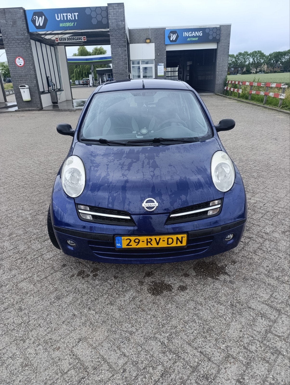 Nissan Micra 1.2 59KW 5DR 2005 Blauw, Auto's, Voorwielaandrijving, 40 €/maand, 4 cilinders, Blauw