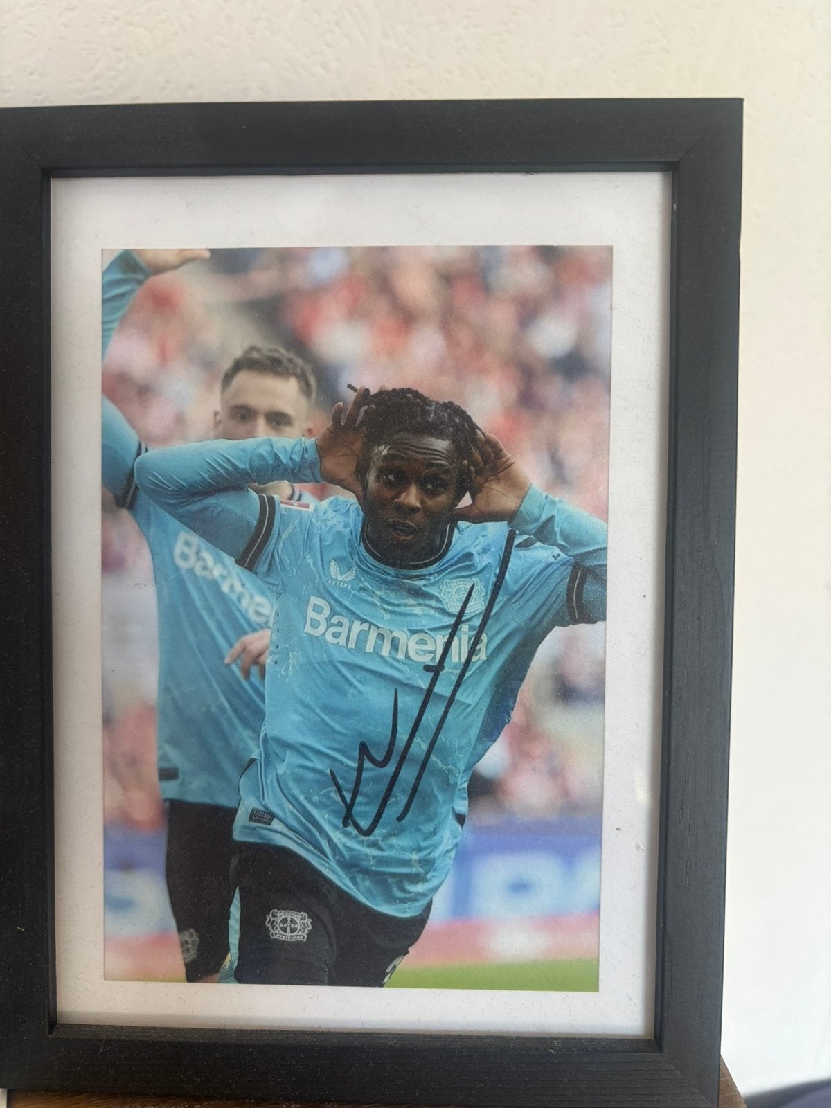 Jeremie Frimpong Singed lijstje Leverkusen, Ophalen, Zo goed als nieuw