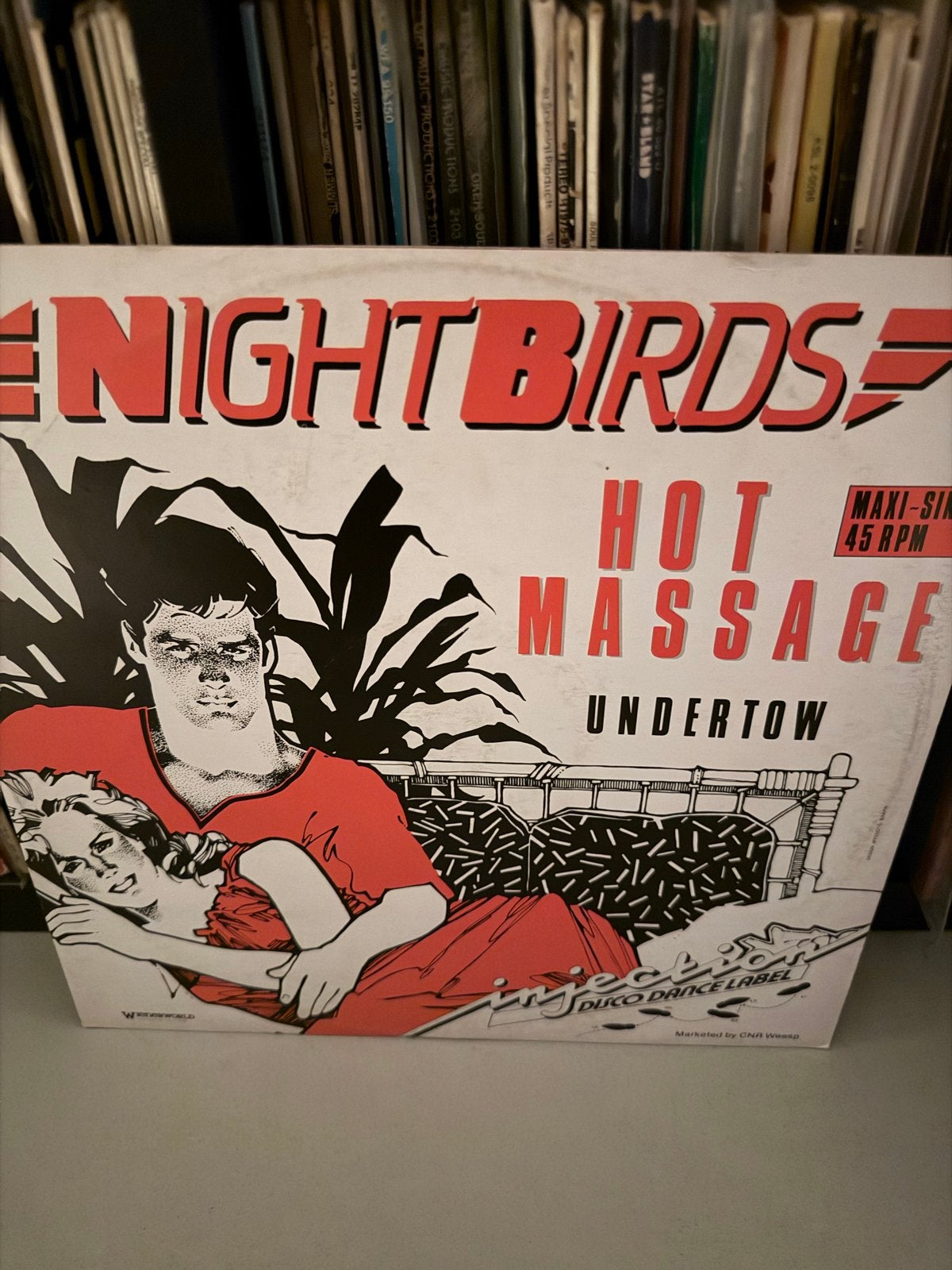 The Nightbirds - Hot Massage / Undertow (Maxi-Single), Verzenden, Gebruikt, 12 inch, EP