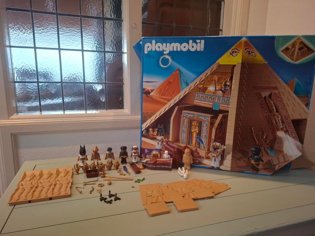 Playmobil Piramide set 4240- Collectors Item in Goede Staat, Ophalen of Verzenden, Zo goed als nieuw, Complete set